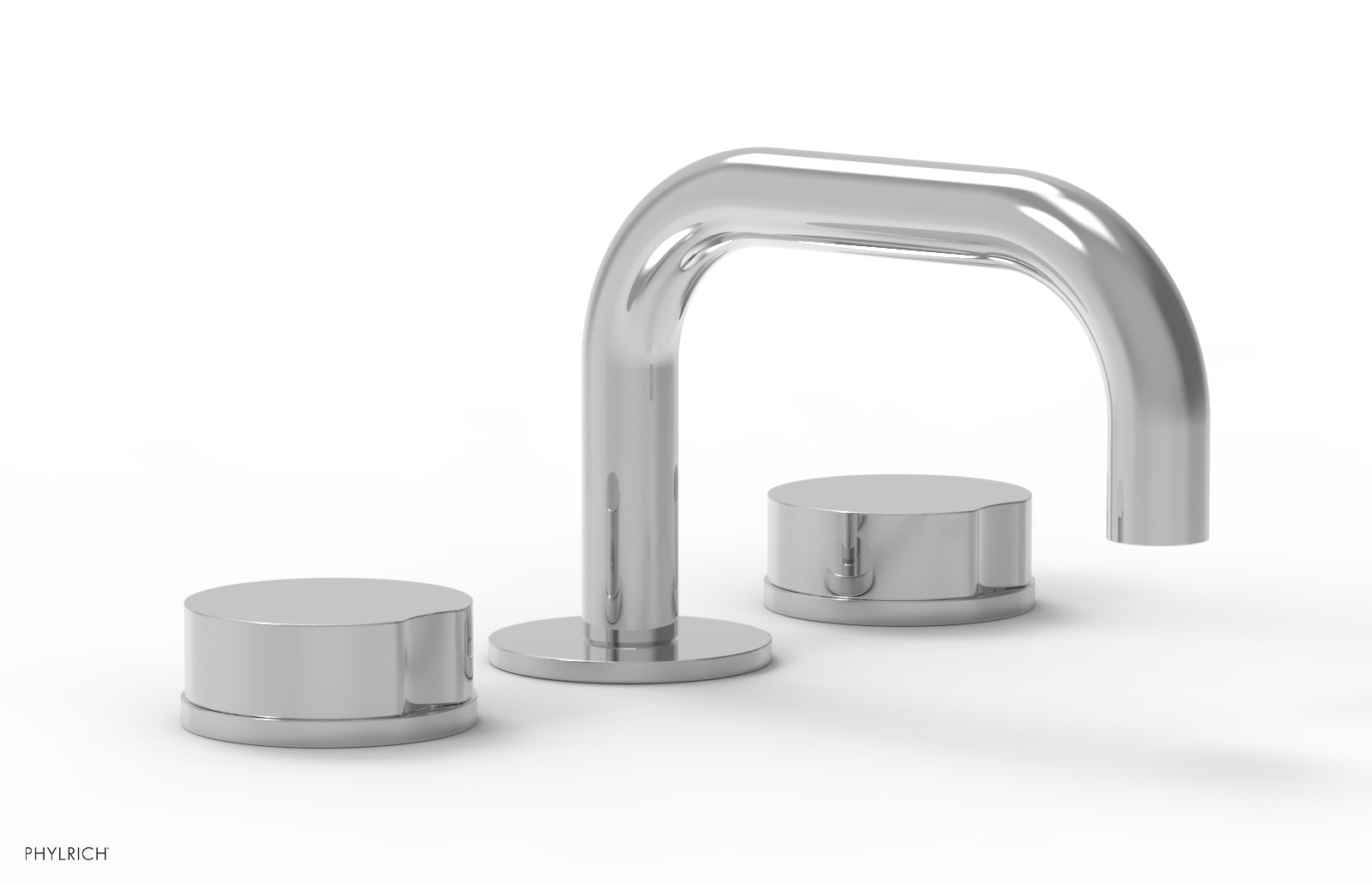 polished chrome faucet