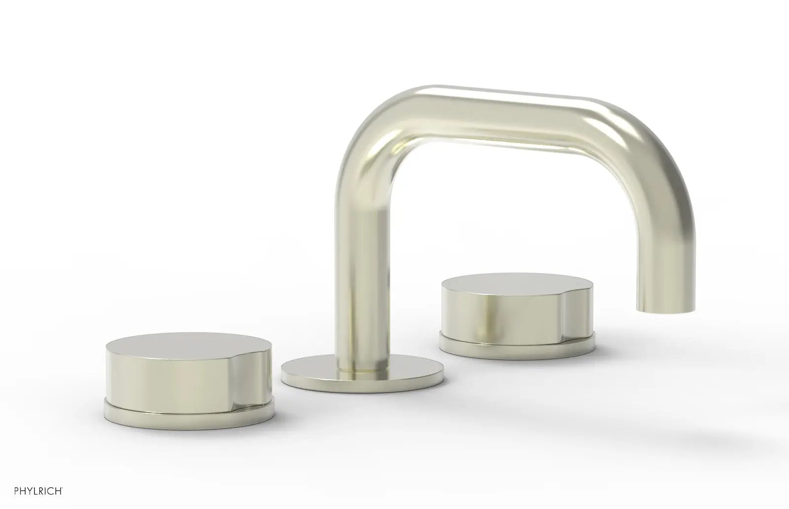 Phylrich CIRC Widespread Faucet - Low Spout by Phylrich