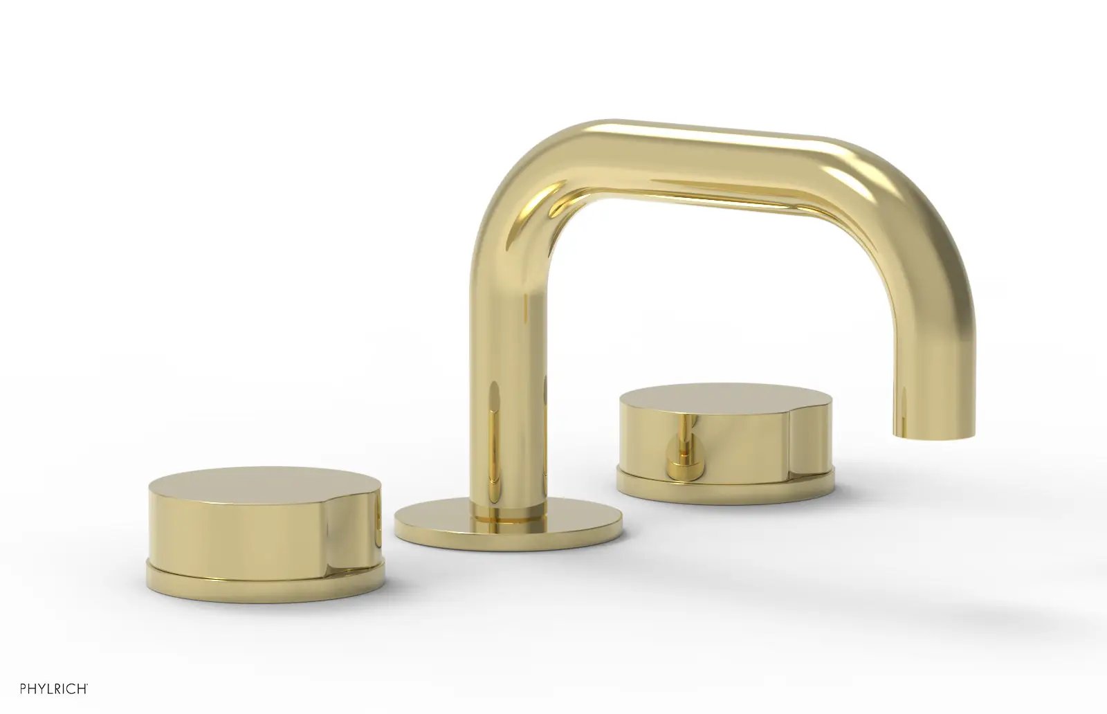 Phylrich CIRC Widespread Faucet - Low Spout by Phylrich