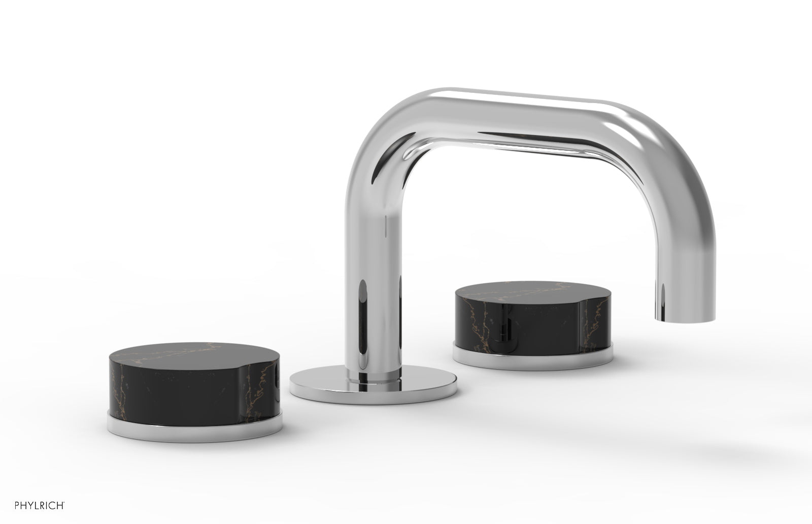 polished chrome faucet