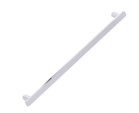 polished chrome appliance pull