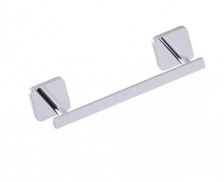 polished chrome towel bar