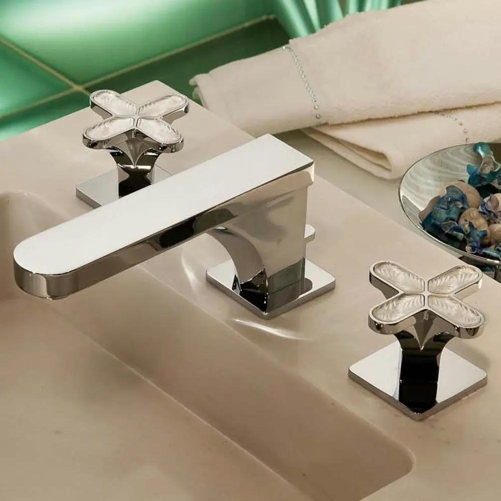nickel polished faucet