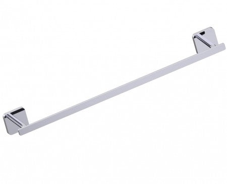 polished chrome towel bar