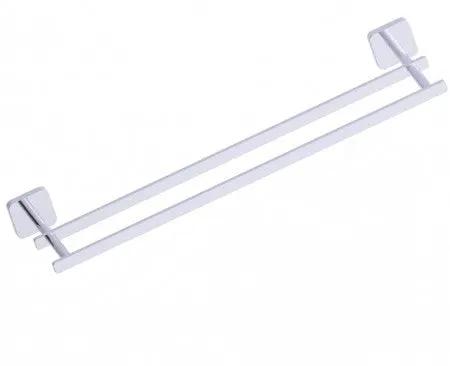 polished chrome towel bar