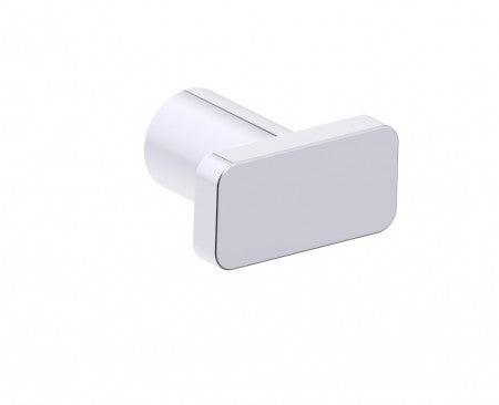 polished chrome cabinet knob