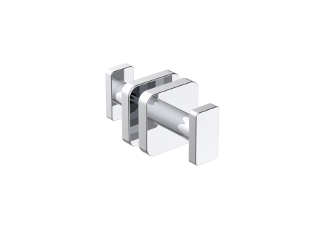 polished chrome door handle