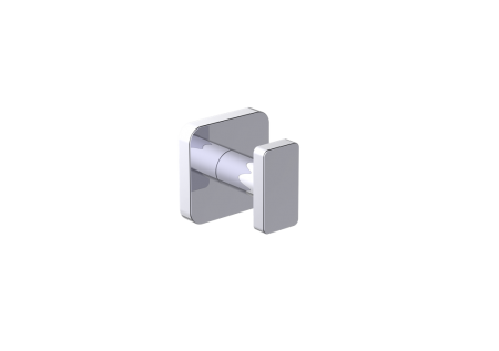 polished chrome door handle