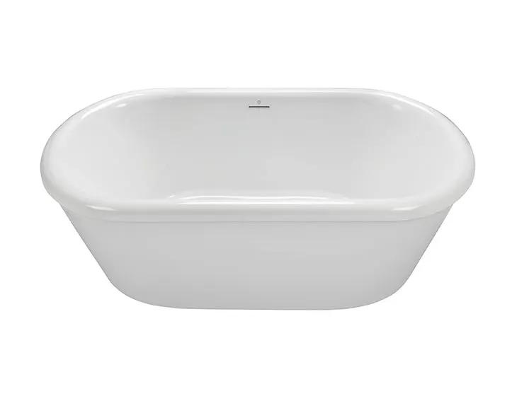 white bathtub