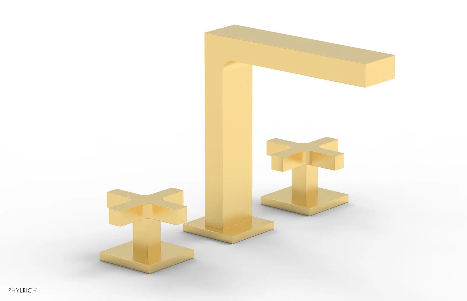 Phylrich CROI Widespread Faucet - High Spout Cross Handles by Phylrich