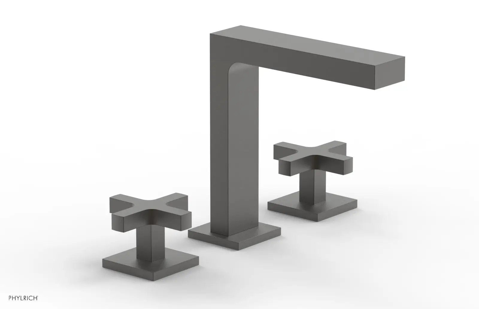 Phylrich CROI Widespread Faucet - High Spout Cross Handles by Phylrich