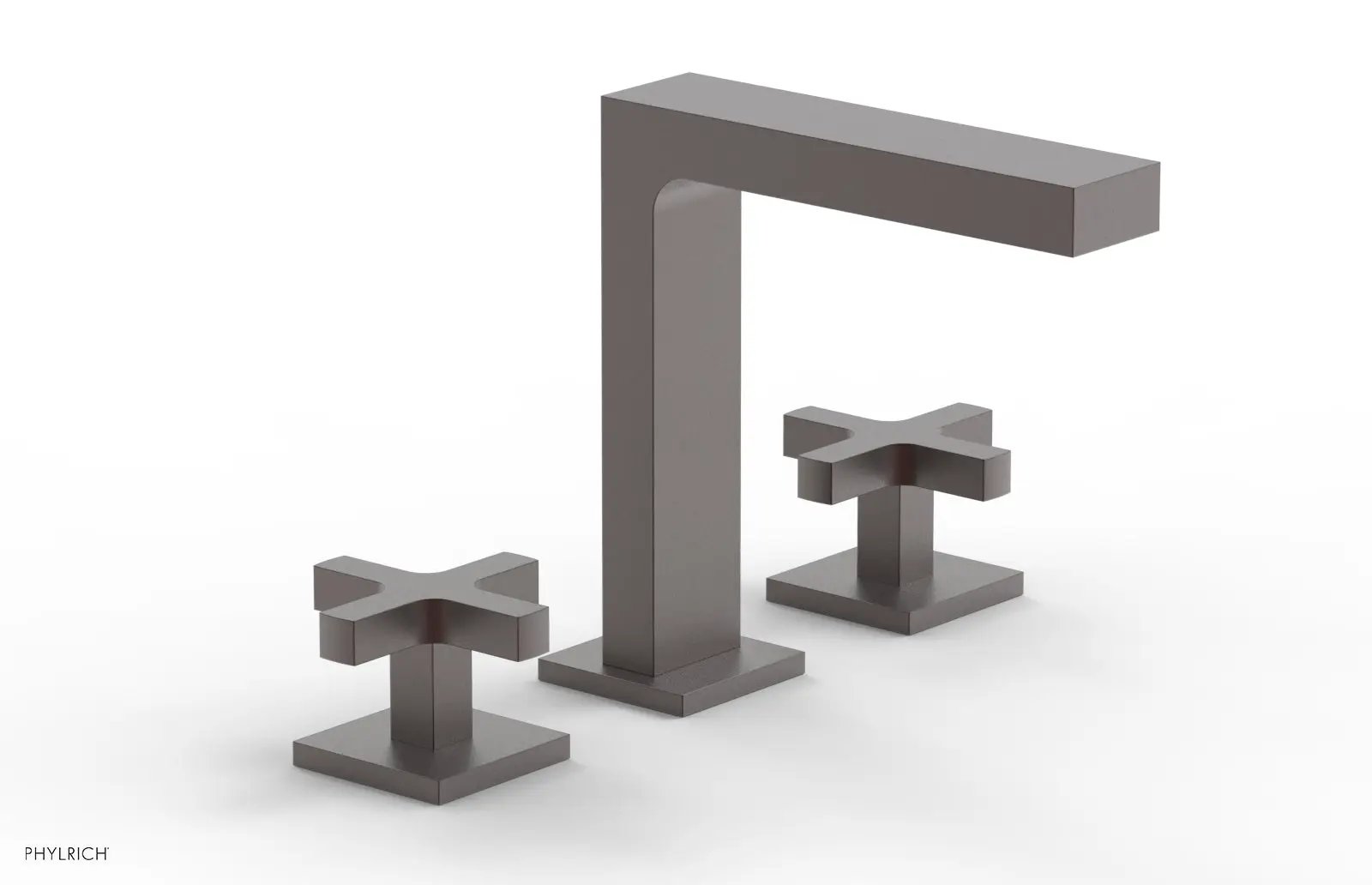 Phylrich CROI Widespread Faucet - High Spout Cross Handles by Phylrich