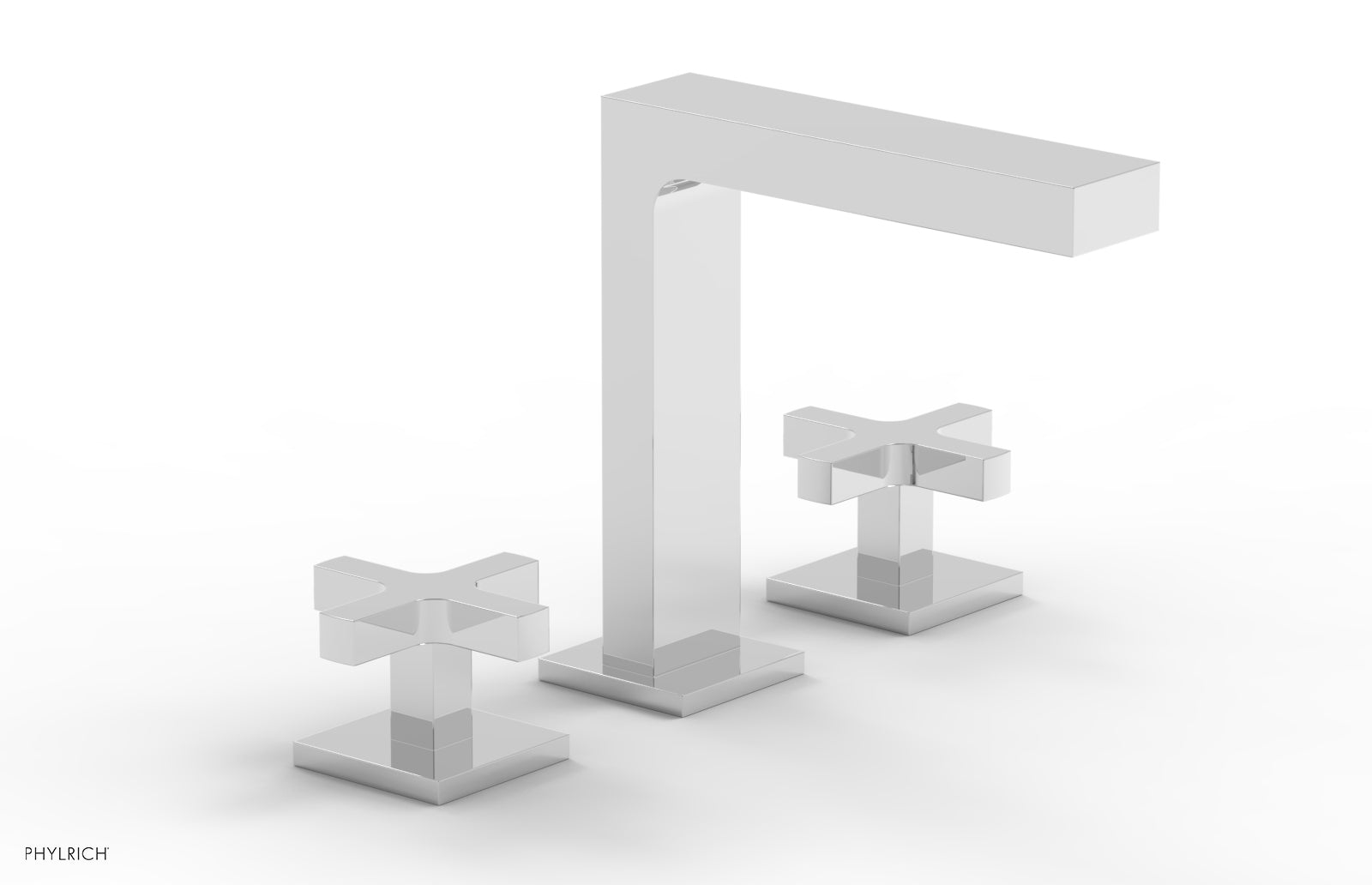 polished chrome faucet