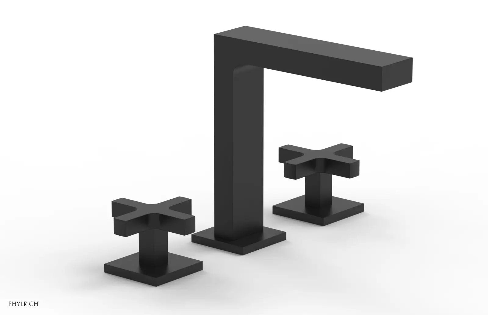 Phylrich CROI Widespread Faucet - High Spout Cross Handles by Phylrich