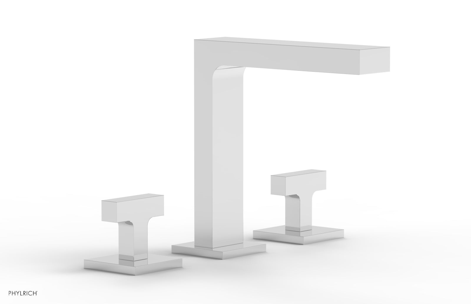 polished chrome faucet