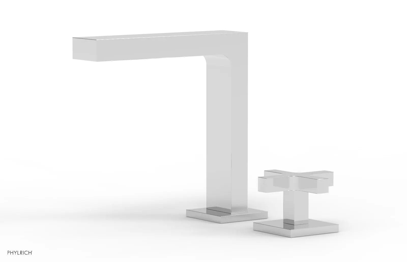 polished chrome faucet