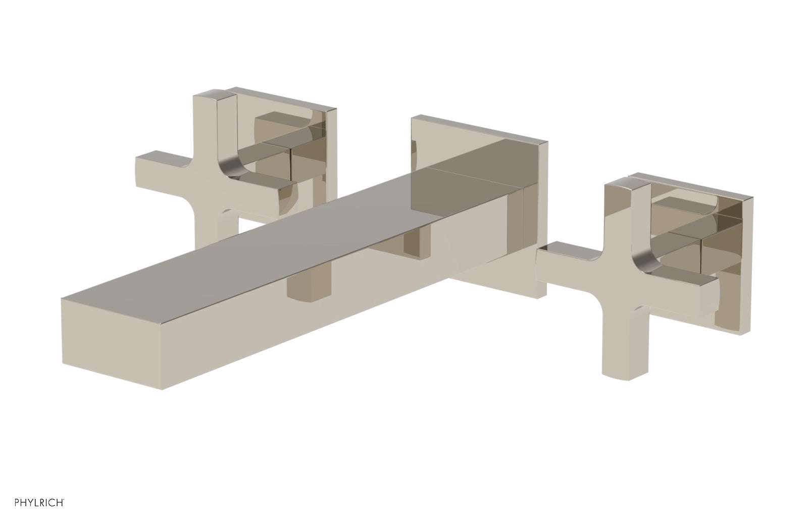 Phylrich CROI Wall Tub Set - Cross Handles by Phylrich