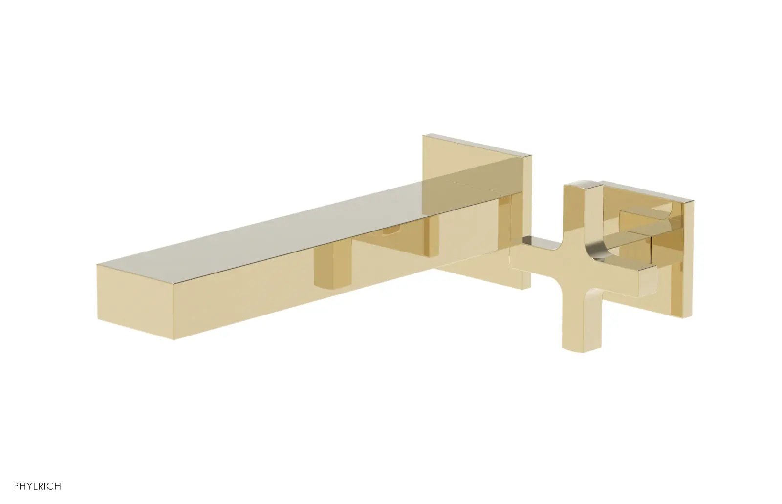 Phylrich CROI Single Cross Handle Wall Lavatory Set by Phylrich