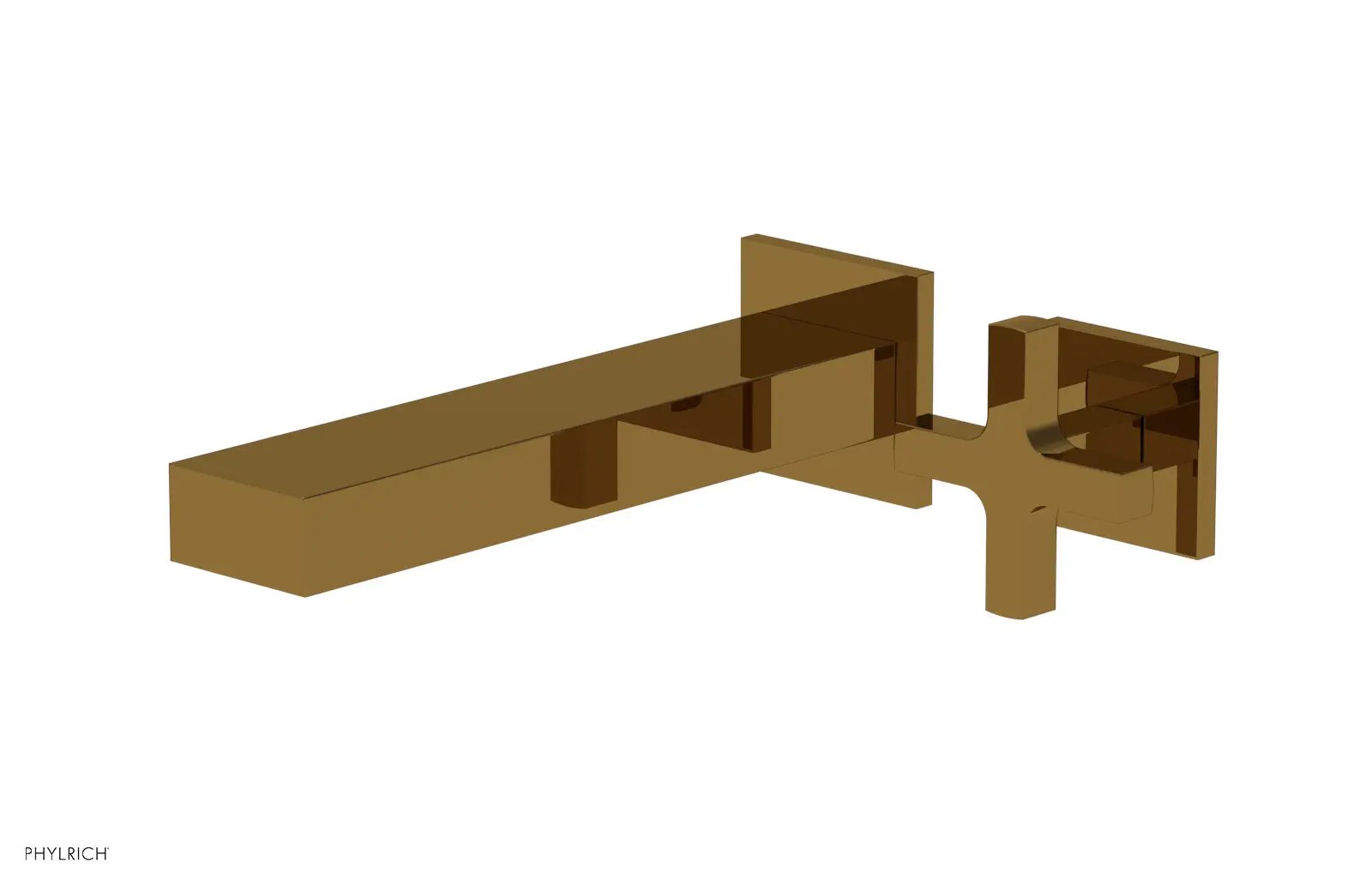 Phylrich CROI Single Cross Handle Wall Lavatory Set by Phylrich