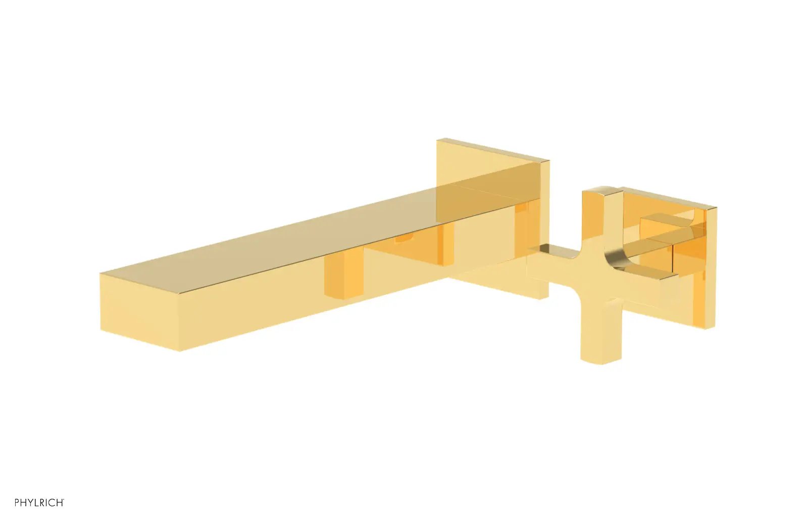 Phylrich CROI Single Cross Handle Wall Lavatory Set by Phylrich