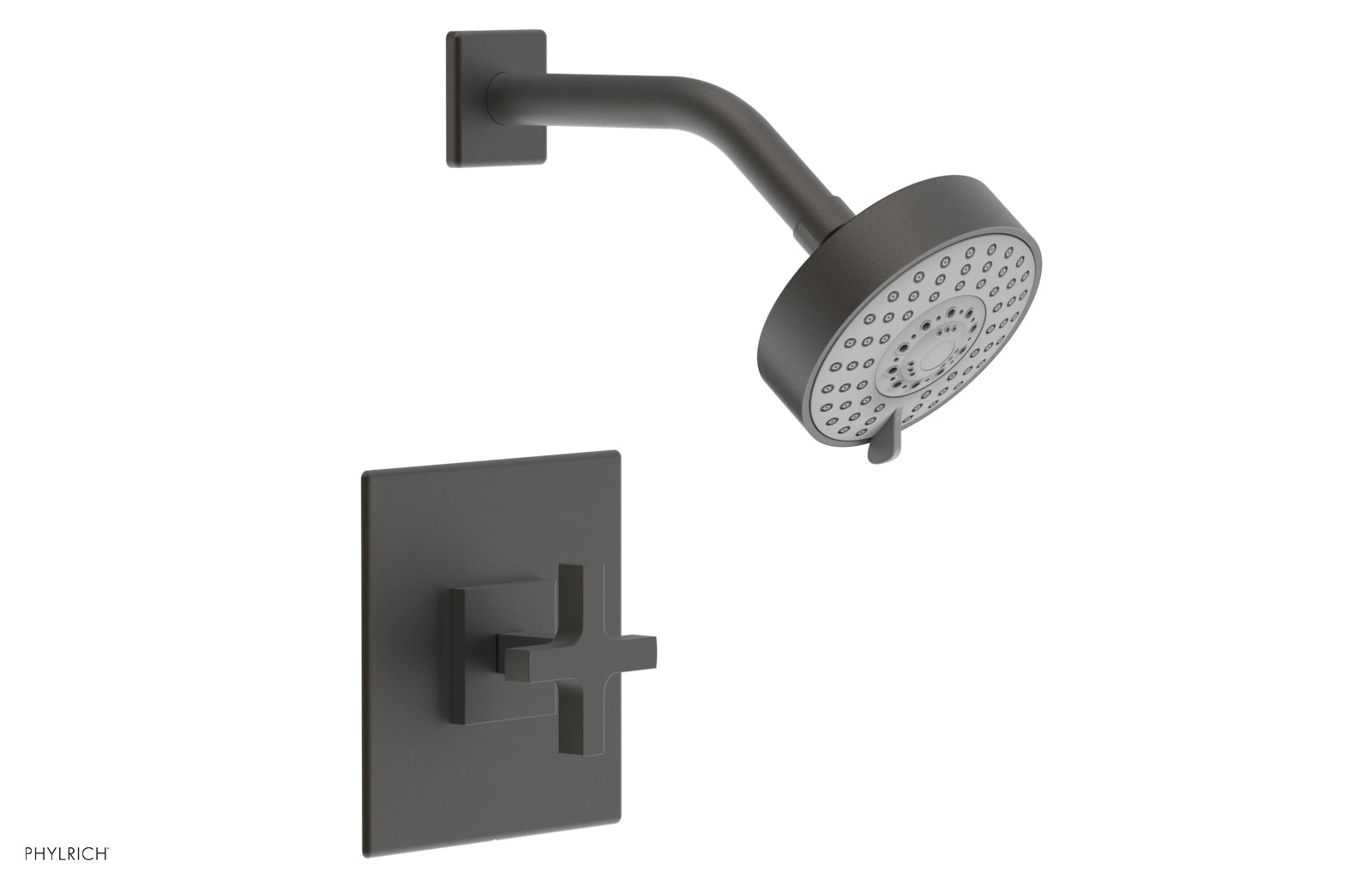Phylrich CROI Pressure Balance Shower Set - Cross Handle