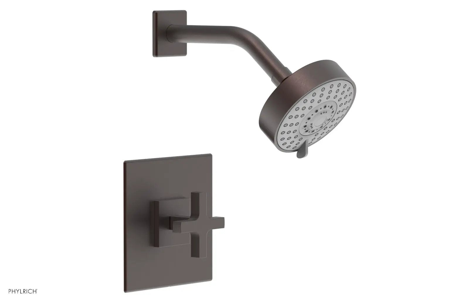 Phylrich CROI Pressure Balance Shower Set - Cross Handle by Phylrich