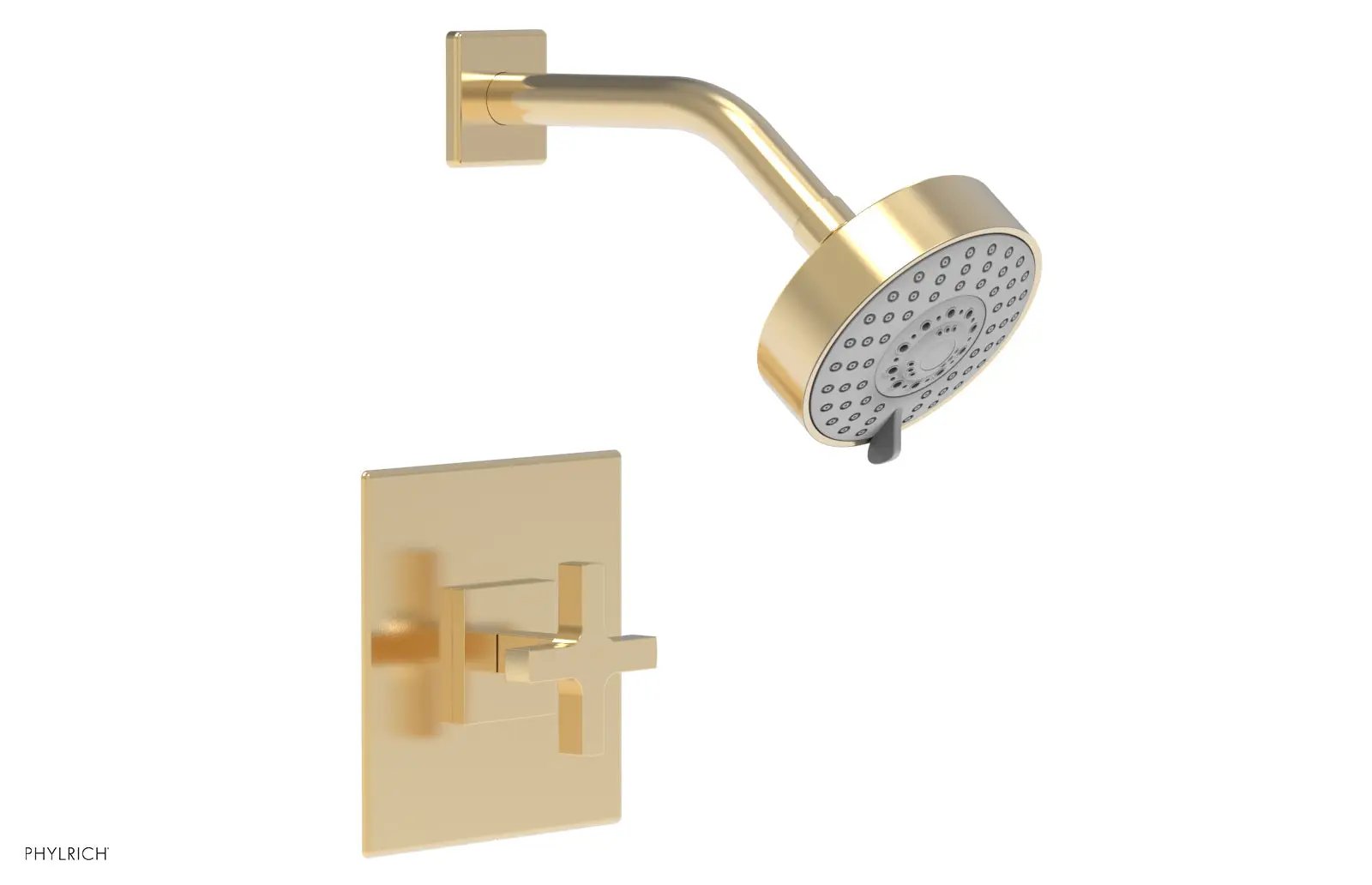 Phylrich CROI Pressure Balance Shower Set - Cross Handle by Phylrich