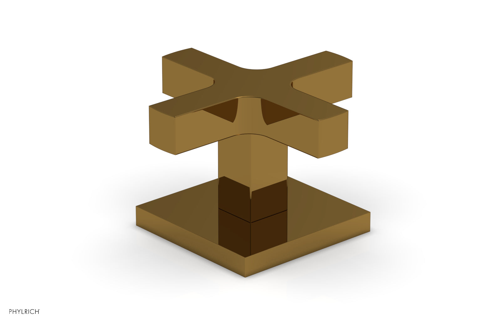 Phylrich CROI Volume Control/Diverter Trim - Cross Handle