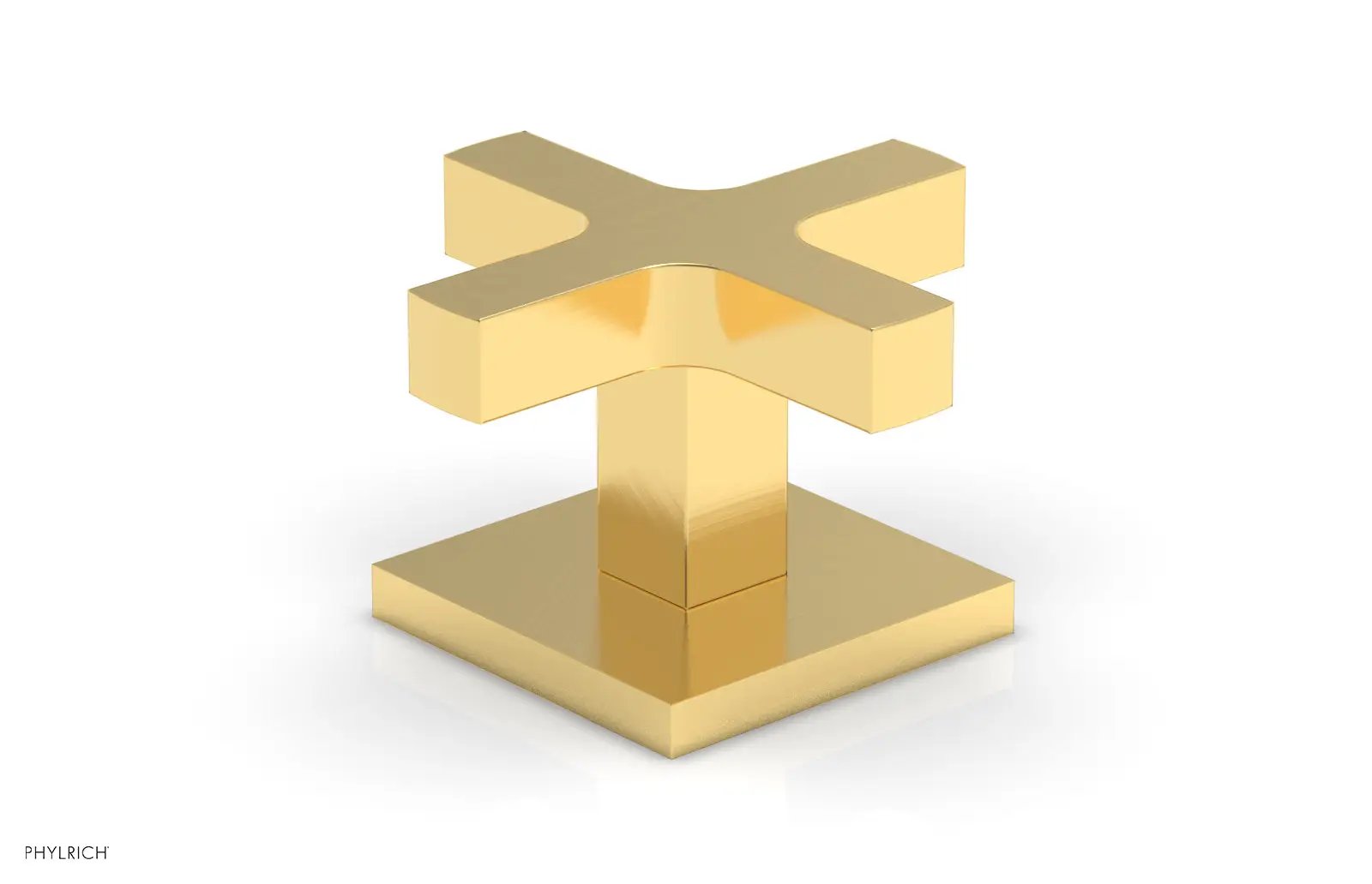 Phylrich CROI Volume Control/Diverter Trim - Cross Handle by Phylrich