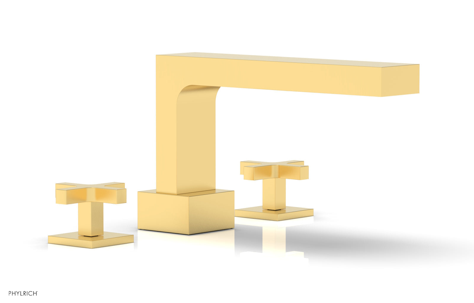 Phylrich CROI Deck Tub Set - Cross Handles