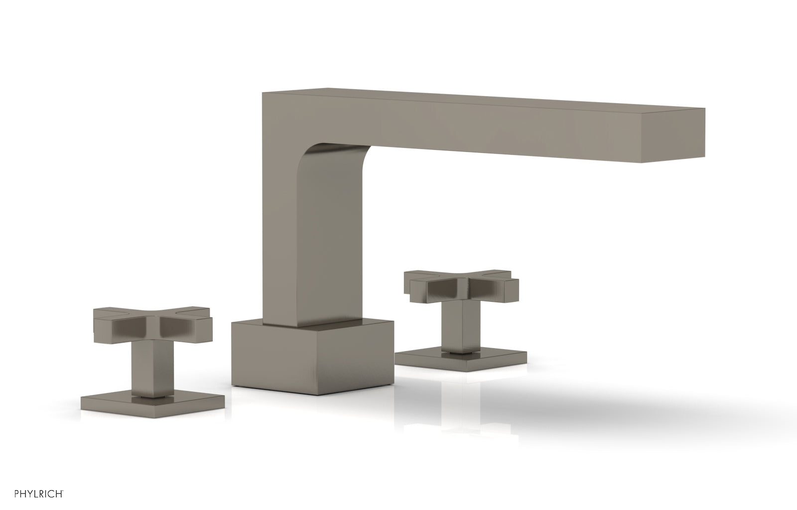 Phylrich CROI Deck Tub Set - Cross Handles