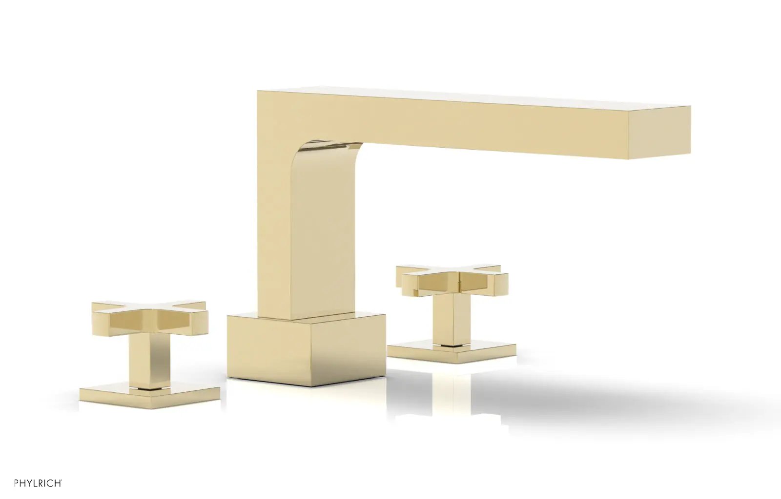 Phylrich CROI Deck Tub Set - Cross Handles by Phylrich