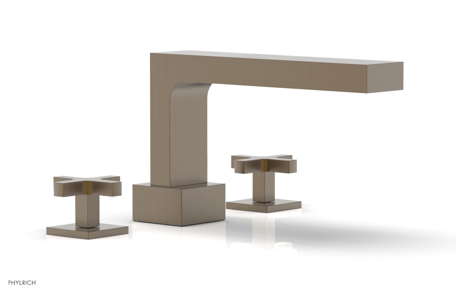 Phylrich CROI Deck Tub Set - Cross Handles