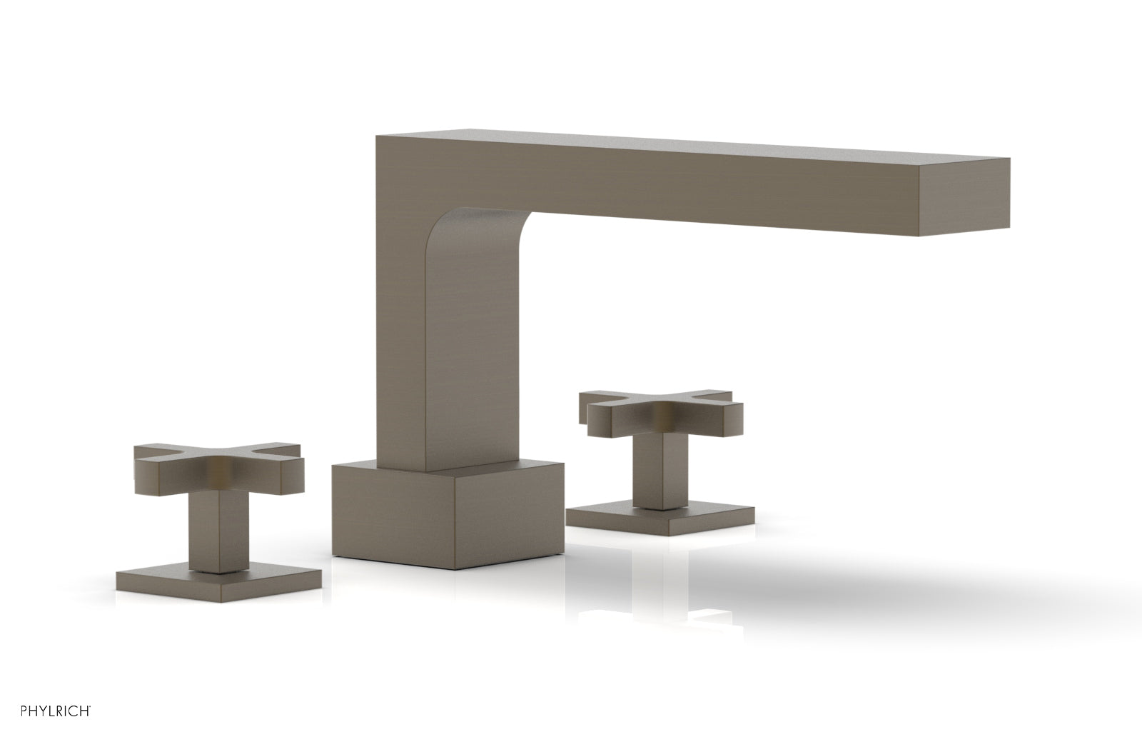 Phylrich CROI Deck Tub Set - Cross Handles