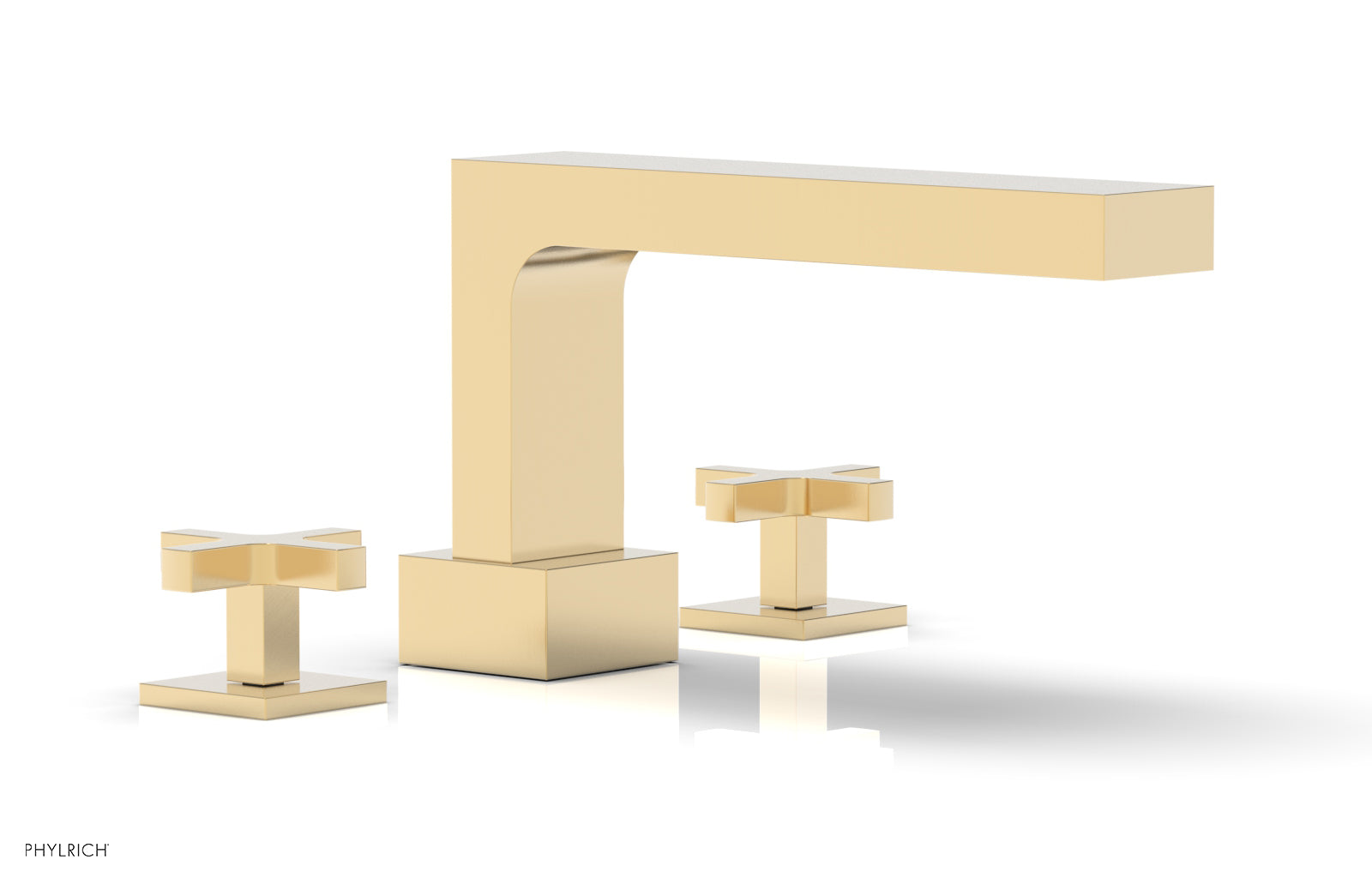 Phylrich CROI Deck Tub Set - Cross Handles