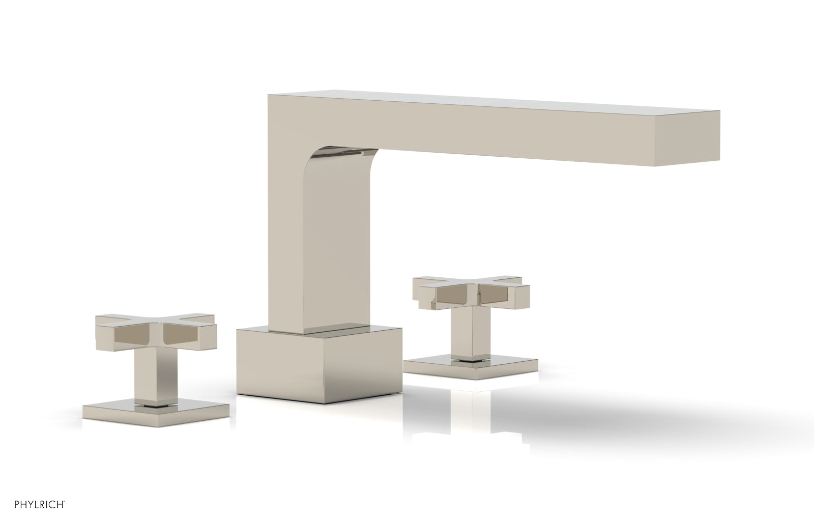 Phylrich CROI Deck Tub Set - Cross Handles