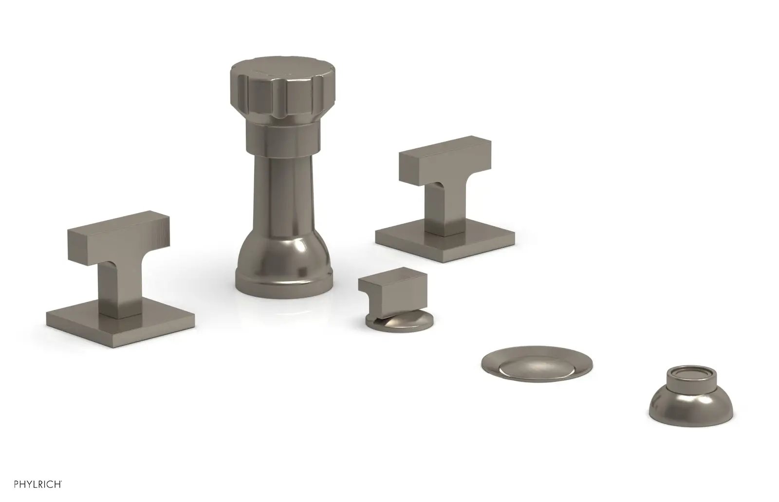 Phylrich CROI Four Hole Bidet Set - Lever Handles by Phylrich