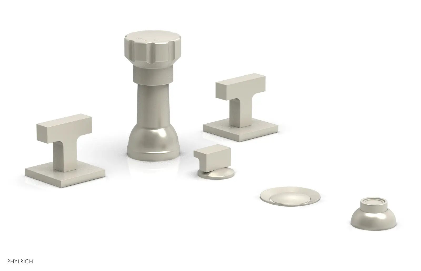 Phylrich CROI Four Hole Bidet Set - Lever Handles by Phylrich