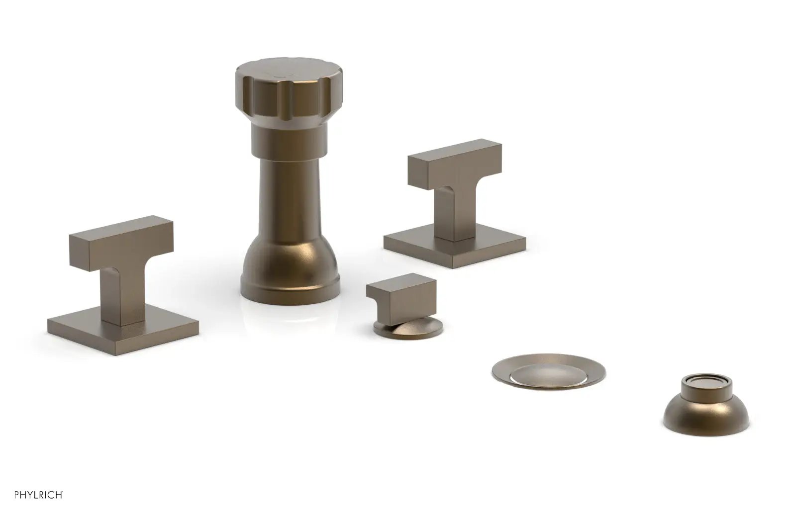 Phylrich CROI Four Hole Bidet Set - Lever Handles by Phylrich