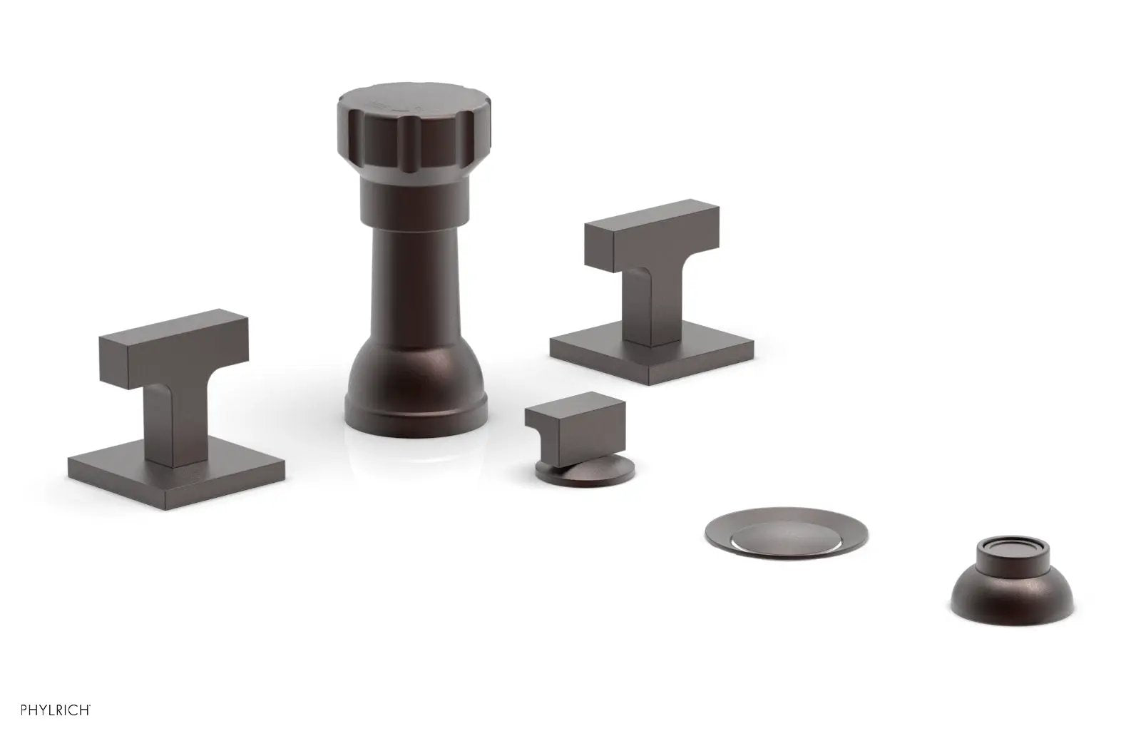 Phylrich CROI Four Hole Bidet Set - Lever Handles by Phylrich