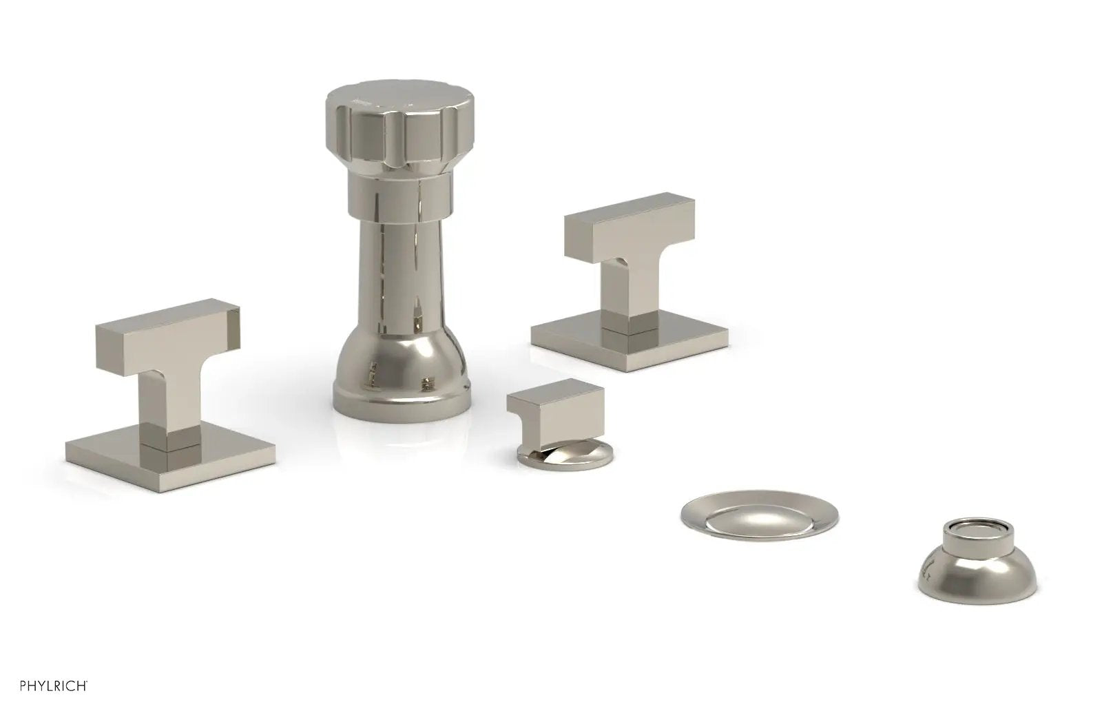 Phylrich CROI Four Hole Bidet Set - Lever Handles by Phylrich