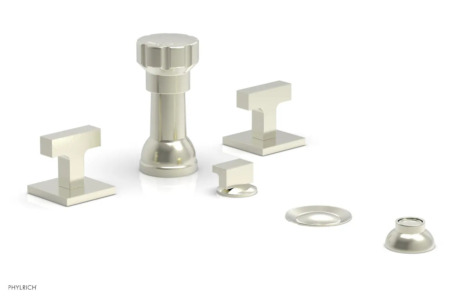 Phylrich CROI Four Hole Bidet Set - Lever Handles by Phylrich