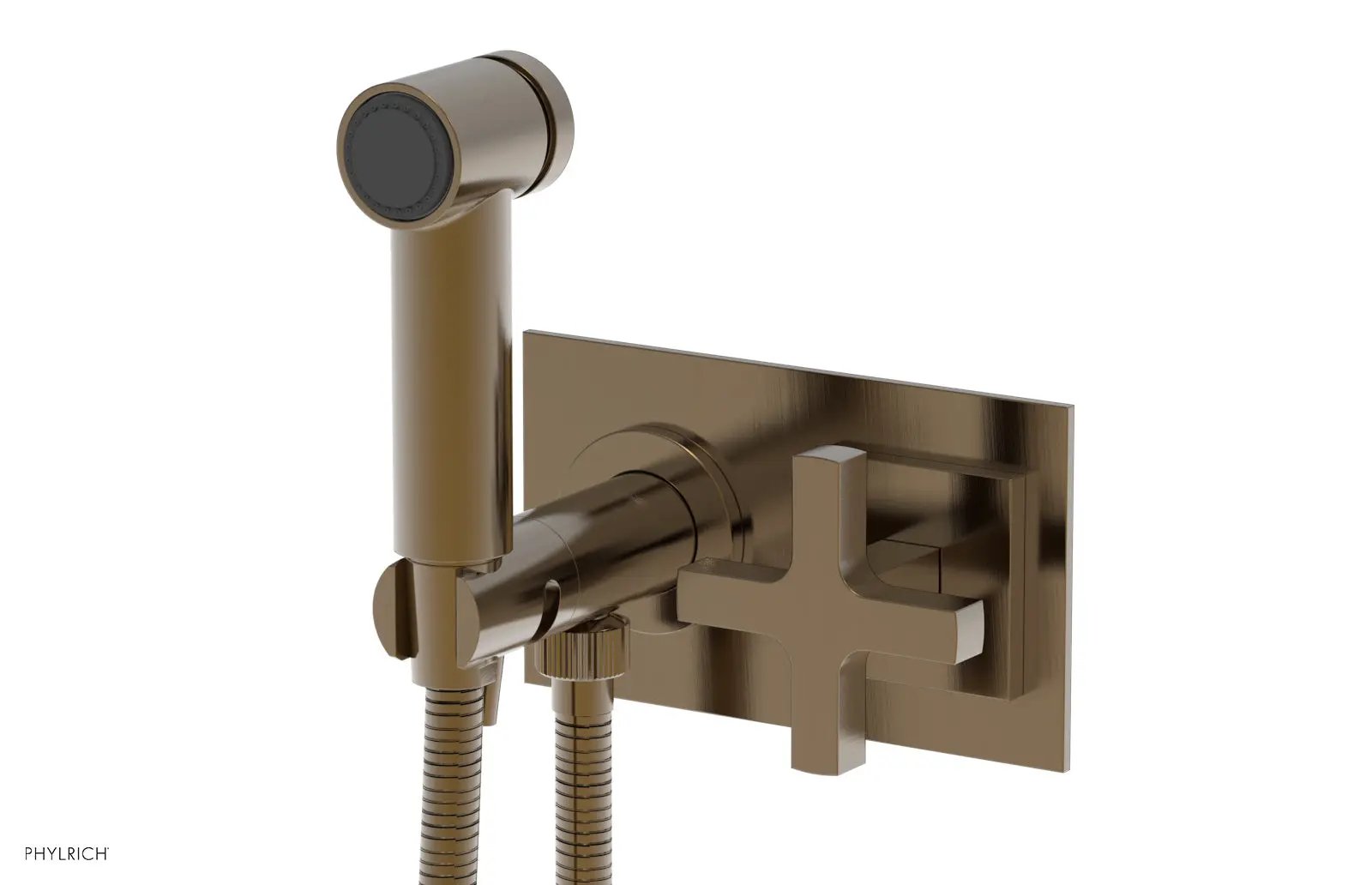 Phylrich CROI Wall Mounted Bidet - Cross Handle by Phylrich