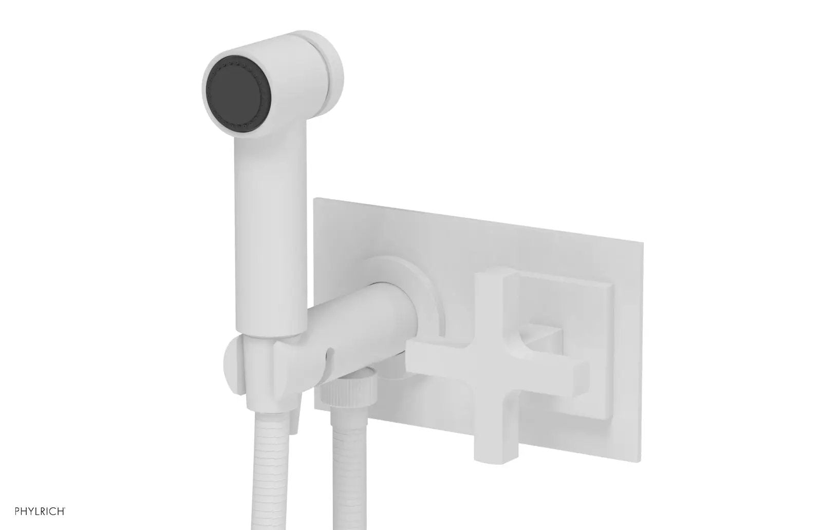 Phylrich CROI Wall Mounted Bidet - Cross Handle by Phylrich