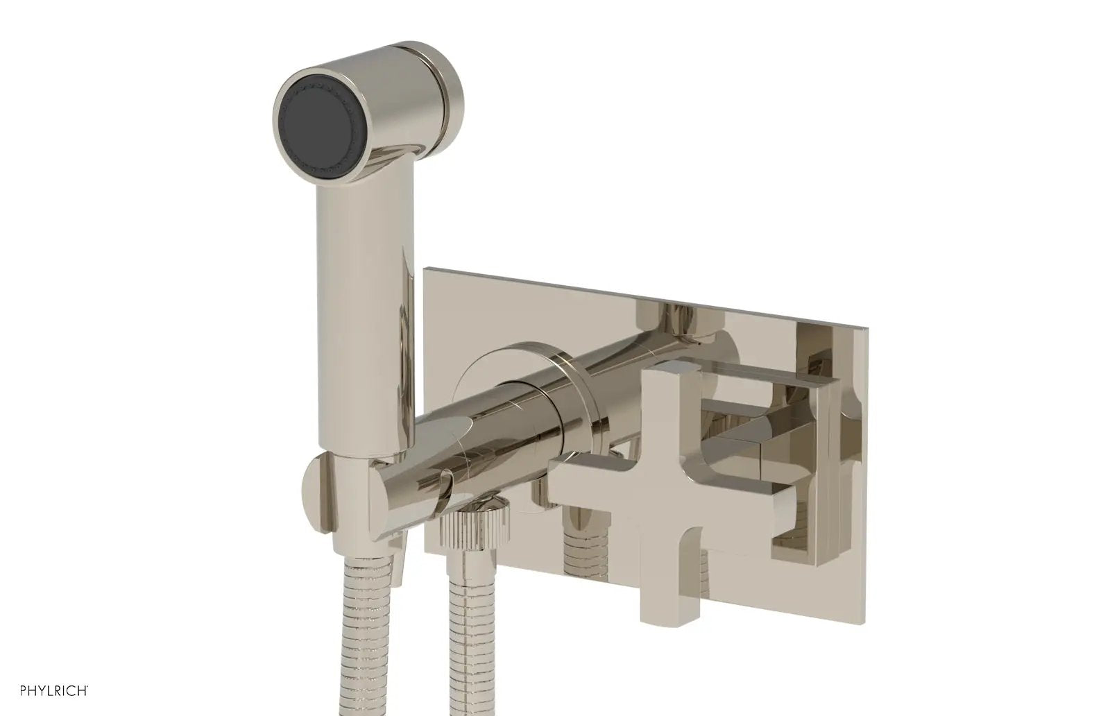 Phylrich CROI Wall Mounted Bidet - Cross Handle by Phylrich