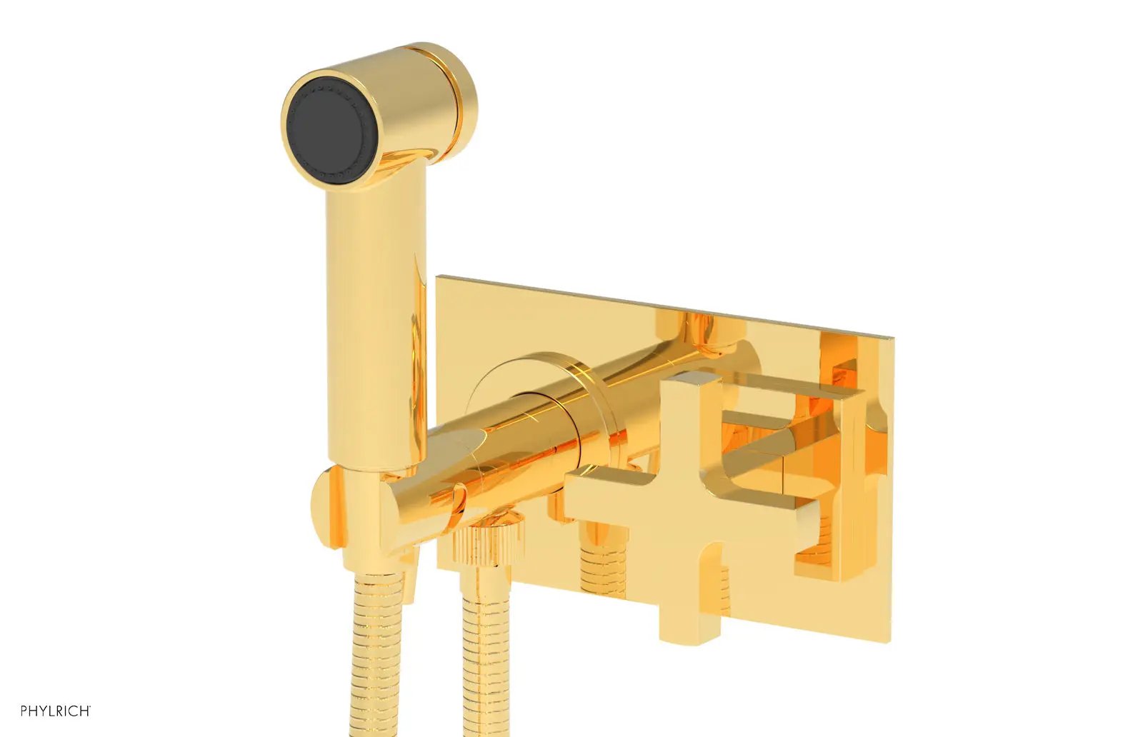 Phylrich CROI Wall Mounted Bidet - Cross Handle by Phylrich