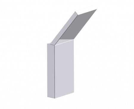 polished chrome coat hook