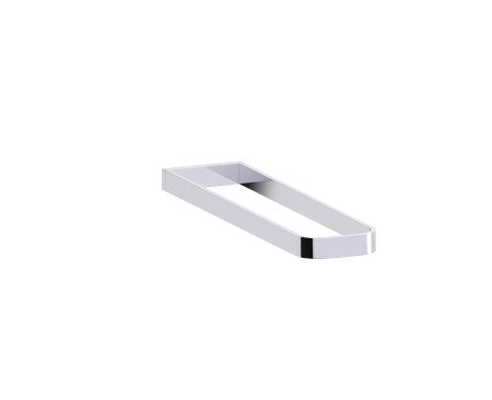 polished chrome towel holder