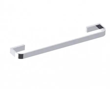polished chrome towel bar