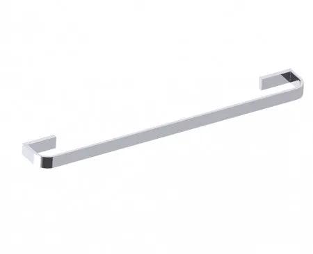 polished chrome towel bar